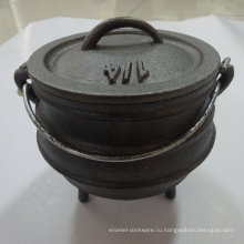 Чугунный горшок Potjie высшего качества для продажи